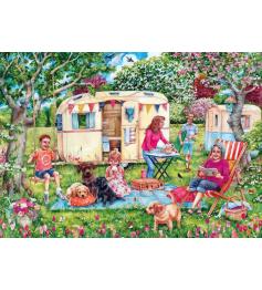 Gibsons Getaway with the Caravan Puzzle 1000 Teile