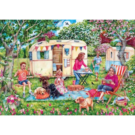 Gibsons Getaway with the Caravan Puzzle 1000 Teile
