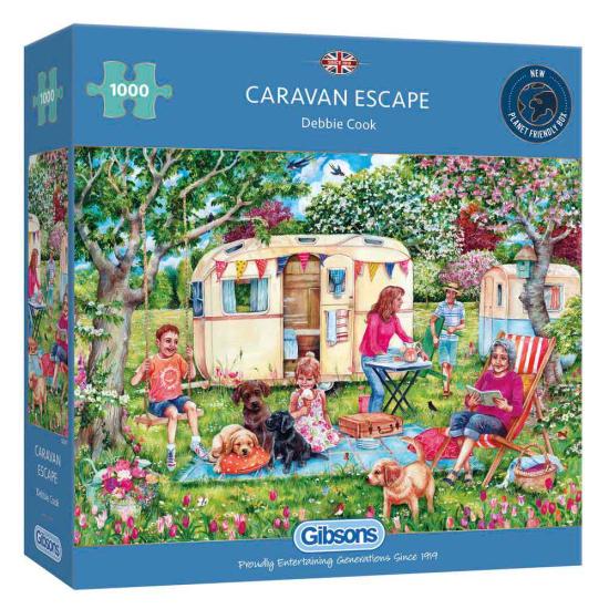 Gibsons Getaway with the Caravan Puzzle 1000 Teile