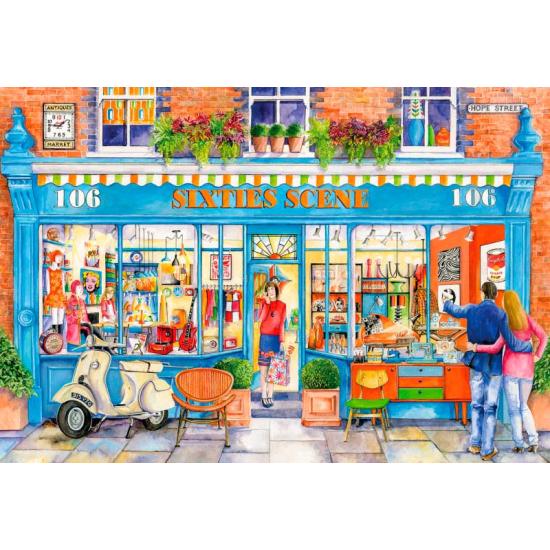 Gibsons Sixties Scene Puzzle 500 Teile