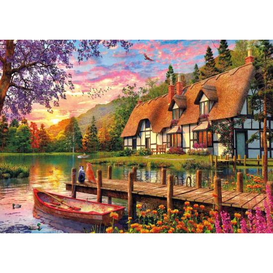 Gibsons Waiting for Dinner Puzzle 500 Teile