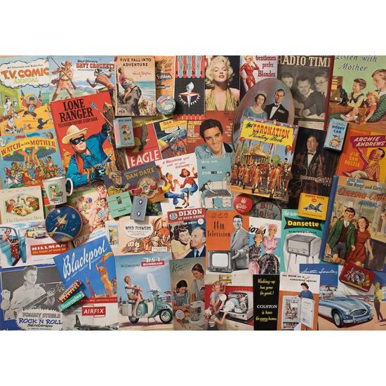 Gibsons Spirit of the 50s Puzzle 1000 Teile
