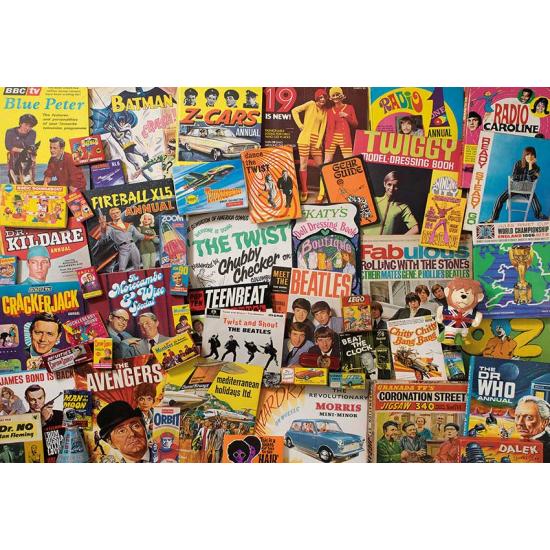 Gibsons Spirit of the 60s Puzzle 1000 Teile