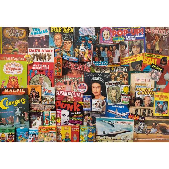 Gibsons Spirit of the 70s Puzzle 1000 Teile