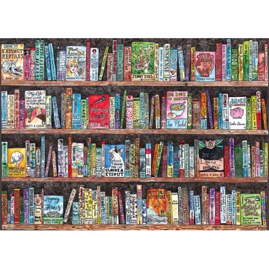 Gibsons Puzzle-Regale mit Wortspielen, 1000 Teile