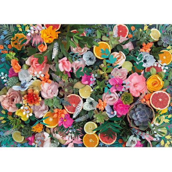 Gibsons Papierblumen-Puzzle 1000 Teile
