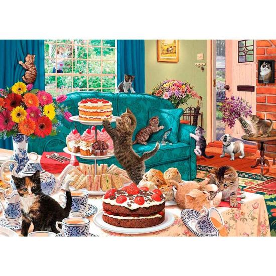 Gibsons Feline Frenzy Puzzle 1000 Teile