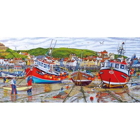Gibsons Möwen auf Staithes Puzzle 636 Teile
