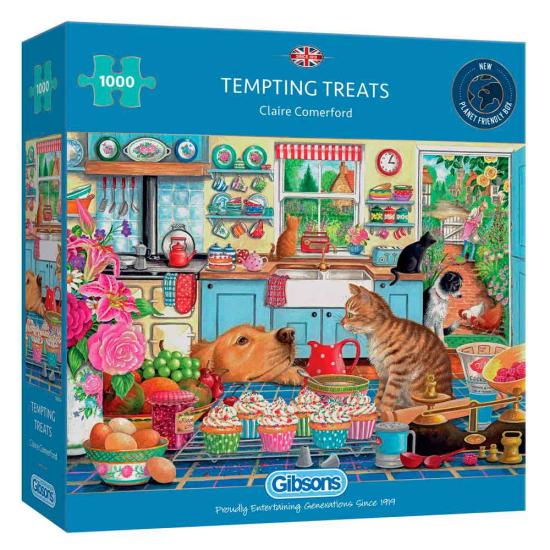 Gibsons Tempting Treats 1000-teiliges Puzzle