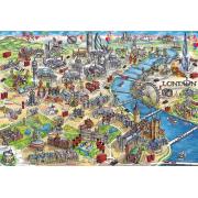 Gibsons London Wahrzeichen Puzzle 500 Teile