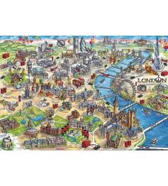 Gibsons London Wahrzeichen Puzzle 500 Teile