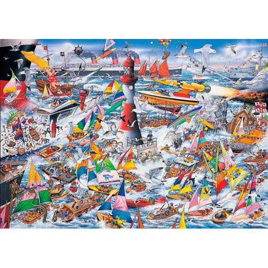 Gibsons I Love Puzzle, 1000 Teile Boote