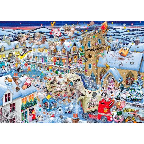 Gibsons Puzzle I Love, Weihnachten 1000 Teile