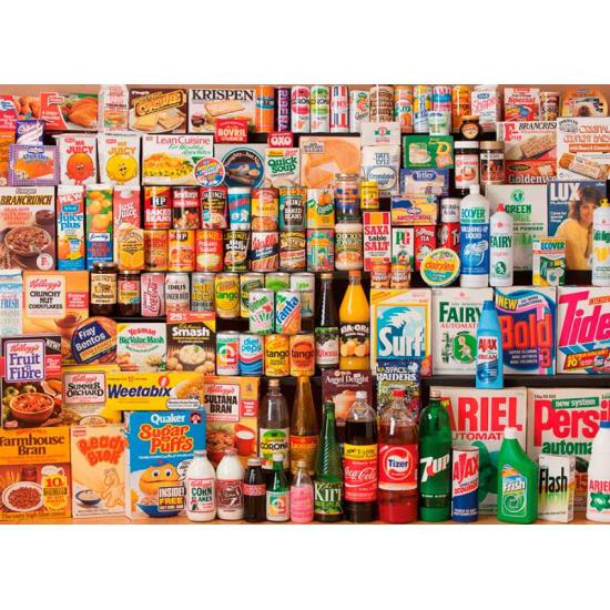 Gibsons Einkaufskorb-Puzzle 1000 Teile