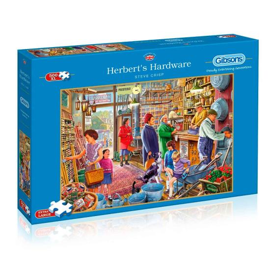 Gibsons Herbert's Hardware Puzzle 500 Teile XXL