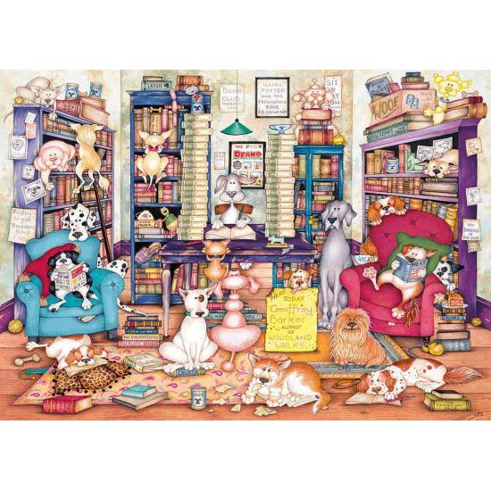 Gibsons The Bark Bookstore 1000-teiliges Puzzle