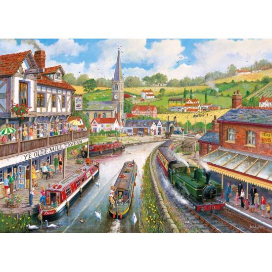 Gibsons The Tavern Ye Olde Mill 1000-teiliges Puzzle