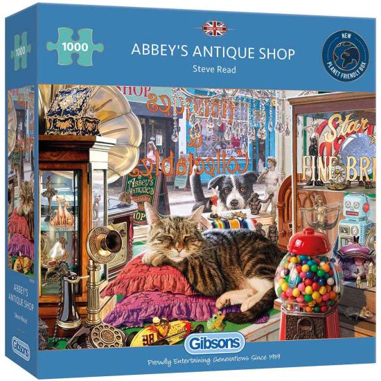 Gibsons Abbey's Antique Shop Puzzle 1000 Teile