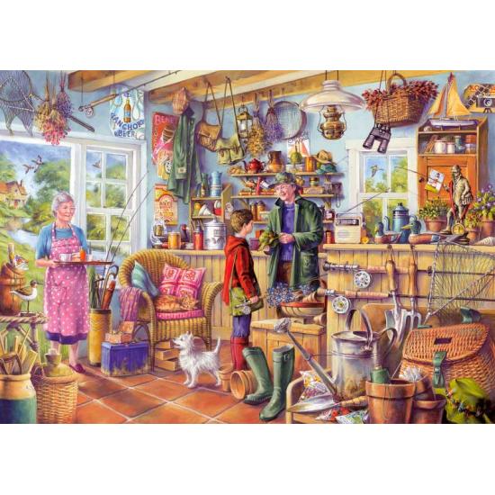 Gibsons The Fishing Shop Puzzle 1000 Teile