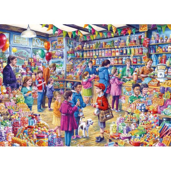 Gibsons The Old Candy Store Puzzle mit 1000 Teilen
