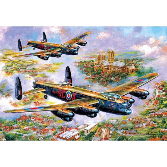 Gibsons Lancasters über Lincoln Puzzle 500 Teile