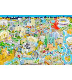 Gibsons London From Above Puzzle 500 Teile