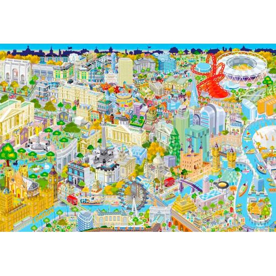 Gibsons London From Above Puzzle 500 Teile