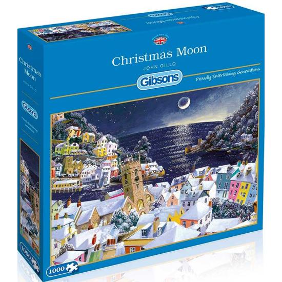 Gibsons Weihnachtsmond-Puzzle 1000 Teile Gibsons Weihnachtsmond-Puzzle 1000 Teile