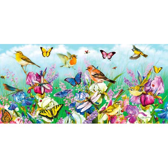 Gibsons Schmetterlinge und Blumen-Puzzle mit 636 Teilen
