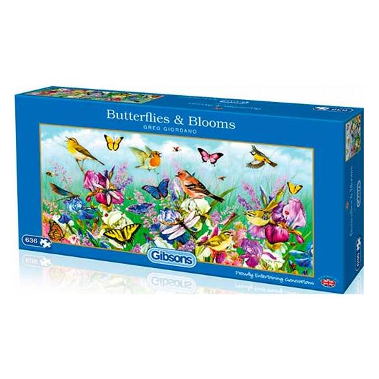 Gibsons Schmetterlinge und Blumen-Puzzle mit 636 Teilen