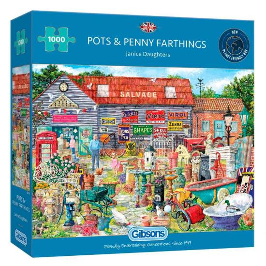 Gibsons Antique Market Puzzle 1000 Teile