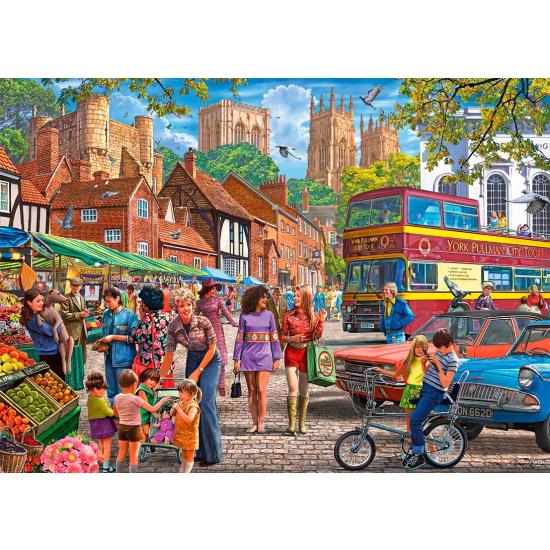 Puzzle Gibsons York Market 1000 Teile