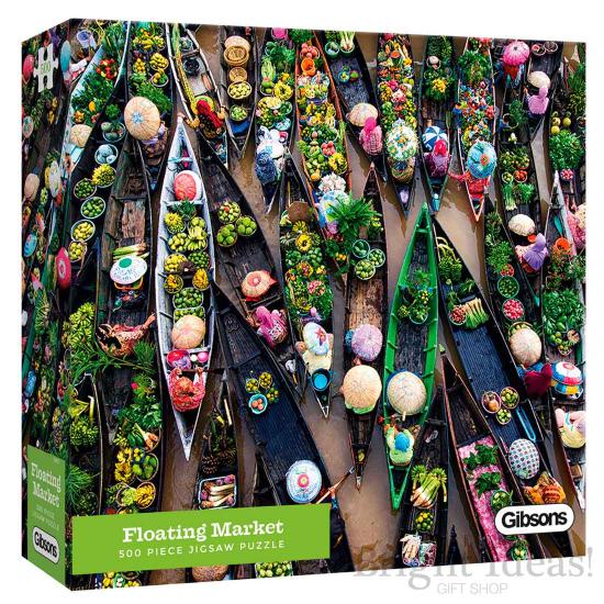 Gibsons Floating Market Puzzle 500 Teile