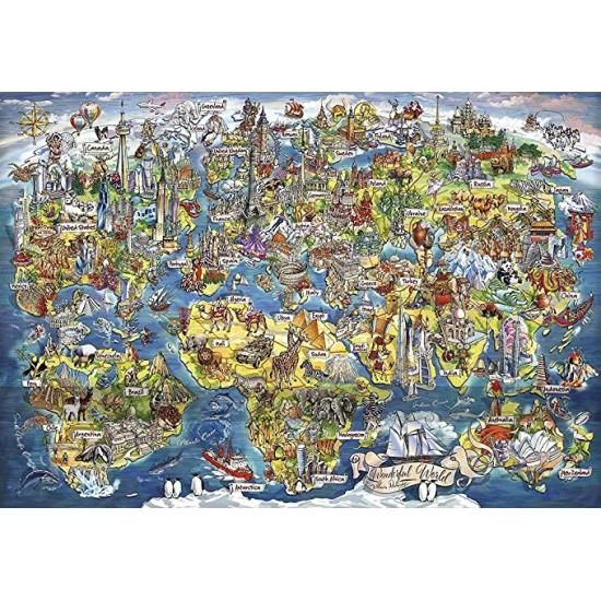 Gibsons Wonderful World Puzzle 2000 Teile