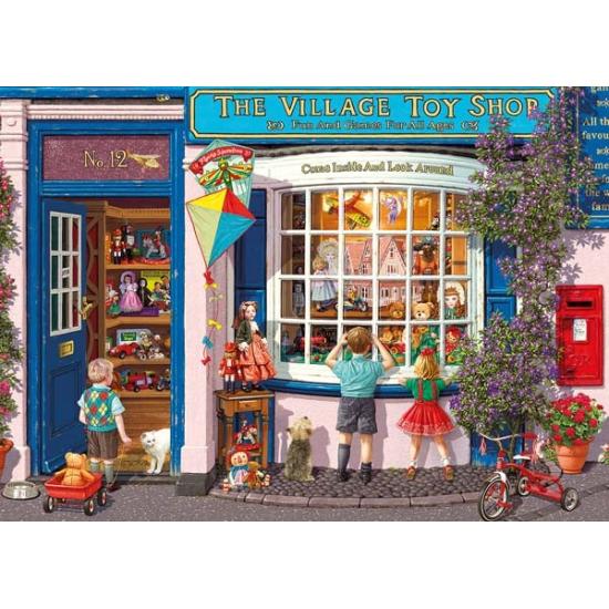 Gibsons Teddybären und Dreiräder Puzzle mit 500 Teilen XXL