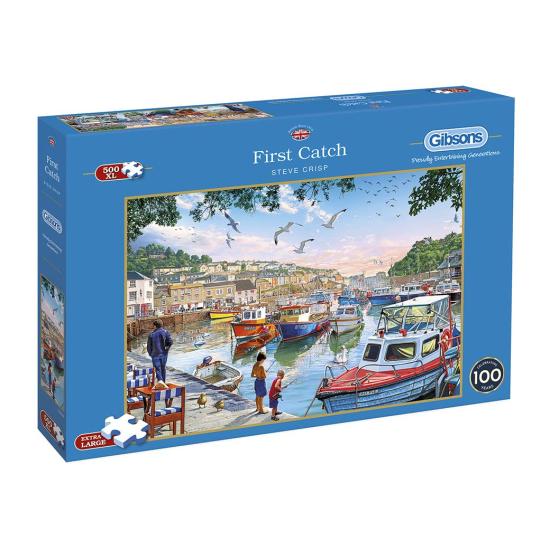 Gibsons Puzzle First Capture mit 500 Teilen XXL