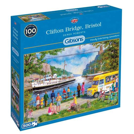 Gibsons Clifton Bristol Bridge Puzzle 500 Teile