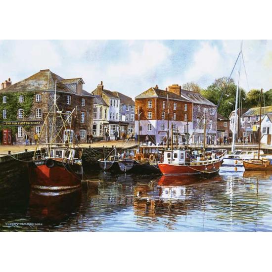 Gibsons Hafen von Padstow 1000-teiliges Puzzle