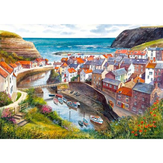 Gibsons Port of Staithes 1000-teiliges Puzzle Gibsons Port of Staithes 1000-teiliges Puzzle