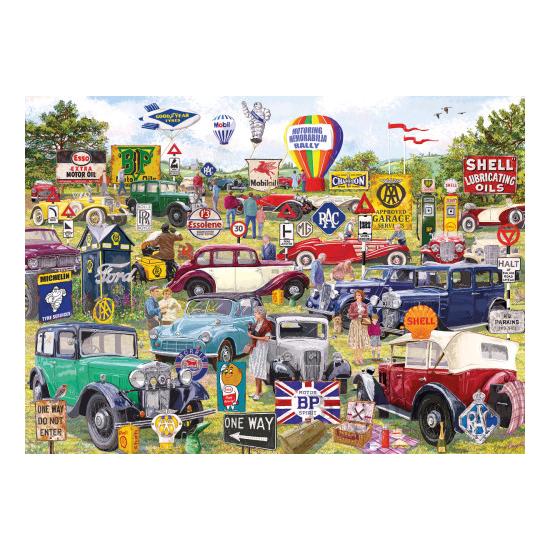 Gibsons Automotive Memories Puzzle 1000 Teile