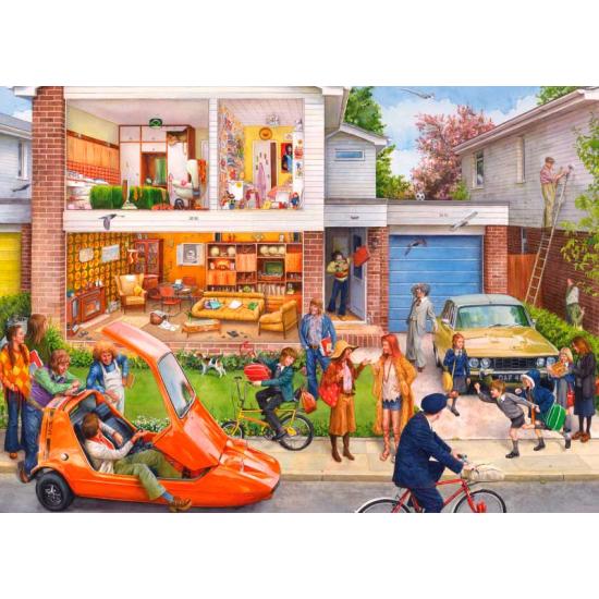 Gibsons Memories of the Seventies Puzzle 1000 Teile