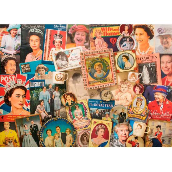 Gibsons Queen Elizabeth II 1000-teiliges Puzzle