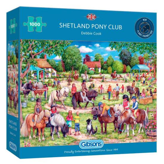 Gibsons Shetland Pony Club 1000-teiliges Puzzle