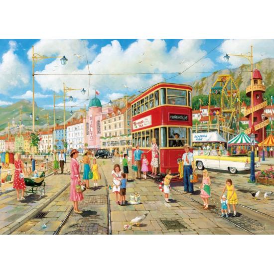 Gibsons Puzzle Let's Get on the Tram 1000 Teile