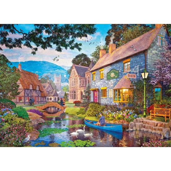 Puzzle Gibsons Tee Am Fluss 1000 Teile