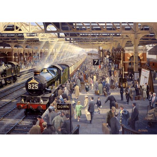 Gibsons Puzzle Saturday Afternoon at the Station 1000 Teile