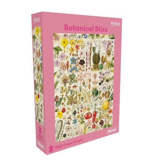 Puzzle Gibsons Botanische Abhandlung 1000 Teile
