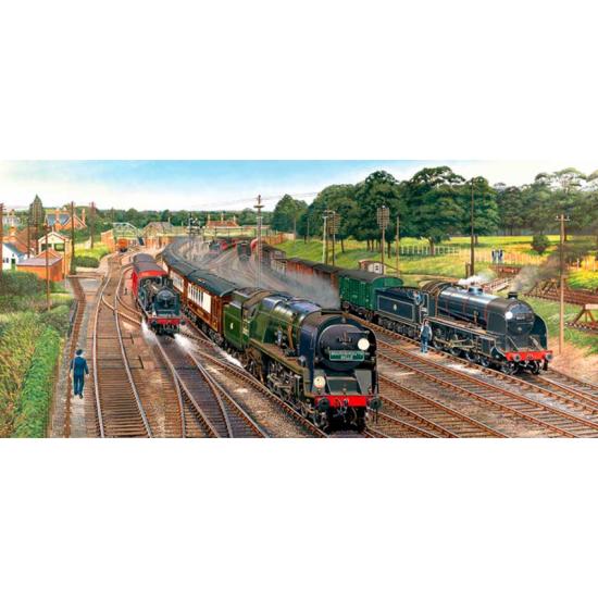 Gibsons Trains in England Puzzle 636 Teile