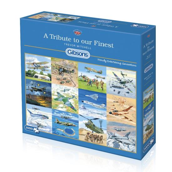 Gibsons Tribute to Ours Puzzle 1000 Teile