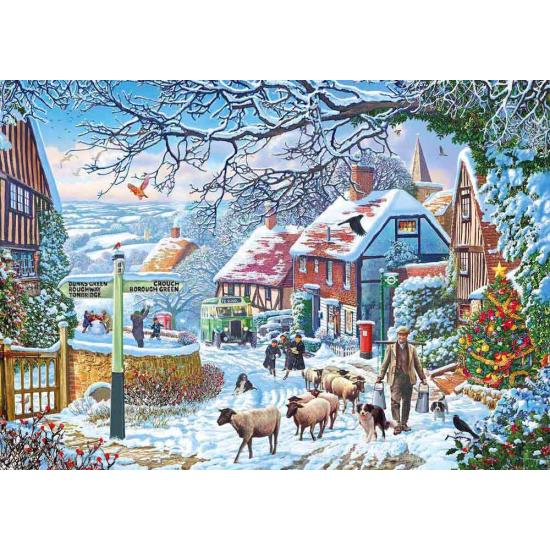 Gibsons Puzzle Ein Winterspaziergang 1000 Teile